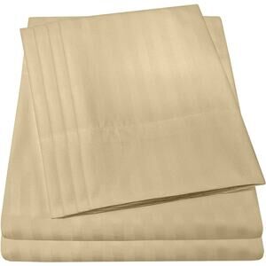 NEW 6-Piece Full Size Sage Green Bed Sheet Set 1500 Supreme Collection